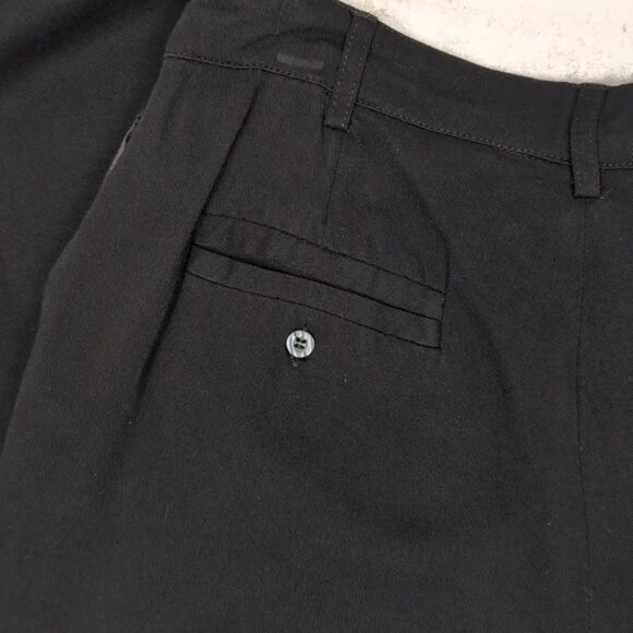 3/$20 Forever 21 High Waist Pleated Trousers Vintage Style Tapered Rayon Pants - Picture 13 of 15